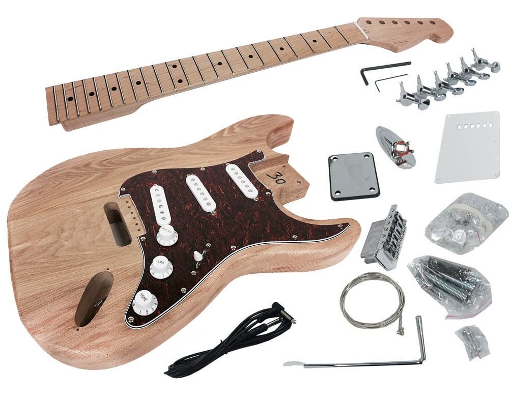 DIY Electric Guitar Kits
 Solo STK 15 DIY Electric Guitar Kit With Alder Body