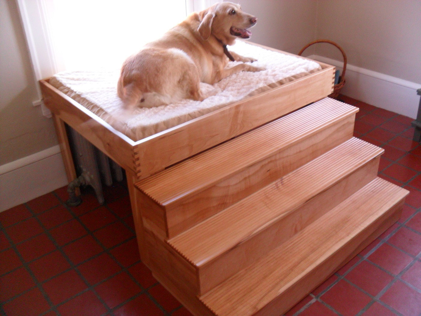 DIY Elevated Dog Bed
 Elevated dog bed by Anthony Saporiti at Coroflot