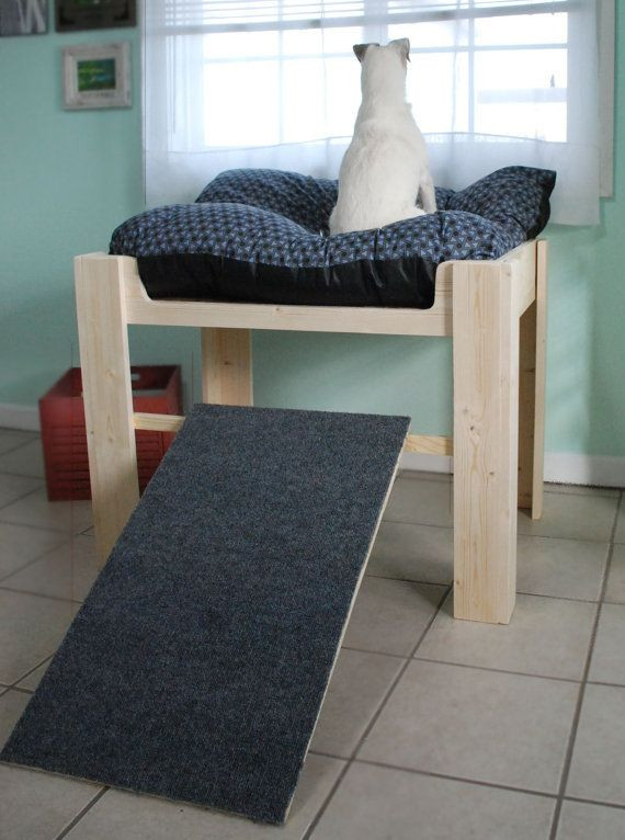 DIY Elevated Dog Bed
 Diy Dog Beds Pinterest Easy Craft Ideas