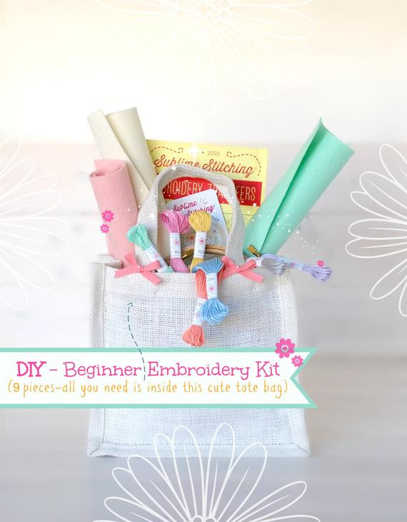 DIY Embroidery Kit
 DIY Hand Embroidery Kit Beginner Embroidery Kit Learn