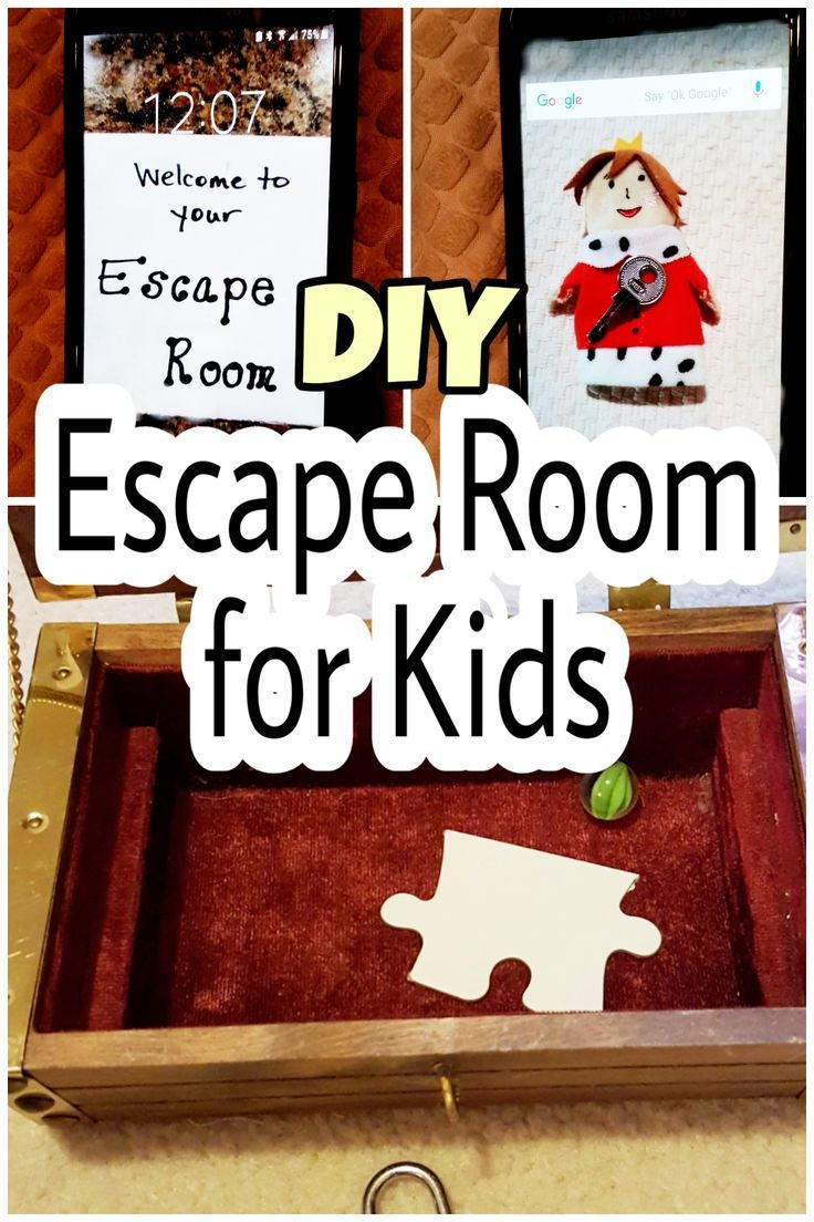 DIY Escape Room For Kids
 DIY escape room ideas for kids These are perfect for a