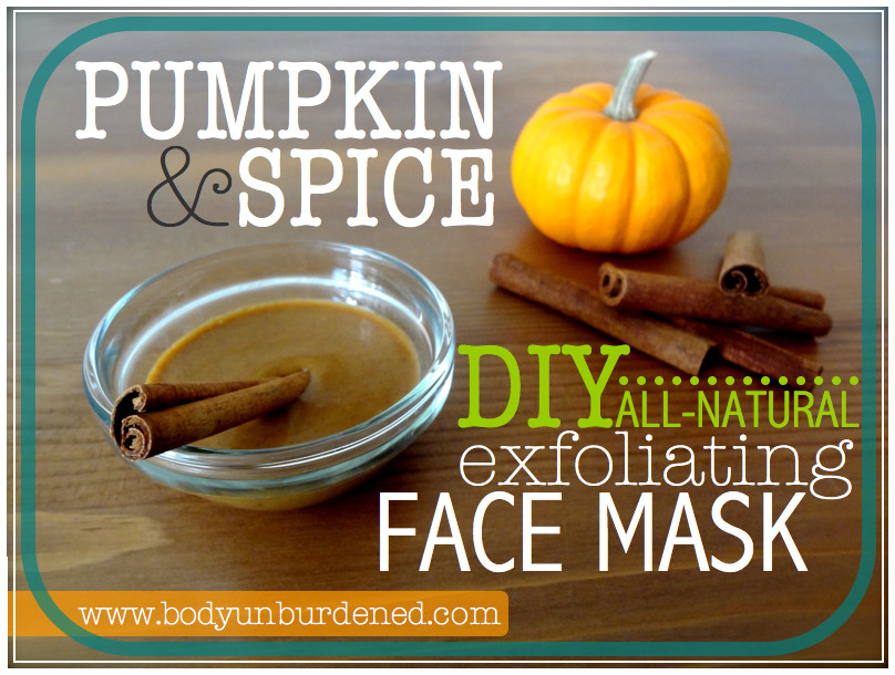 DIY Exfoliating Mask
 DIY all natural pumpkin & spice exfoliating enzyme face