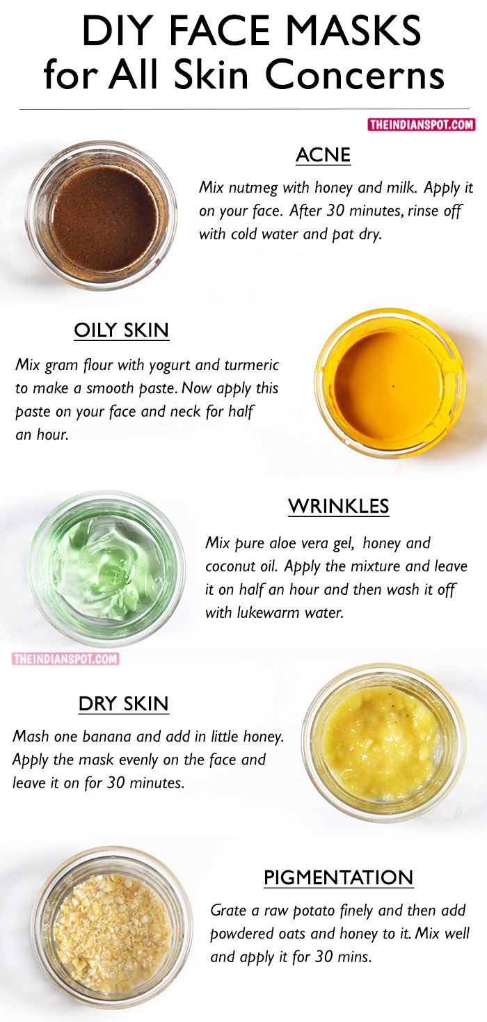 DIY Face Mask Acne
 BEST DIY FACE MASKS FOR YOUR BIGGEST SKIN PROBLEMS