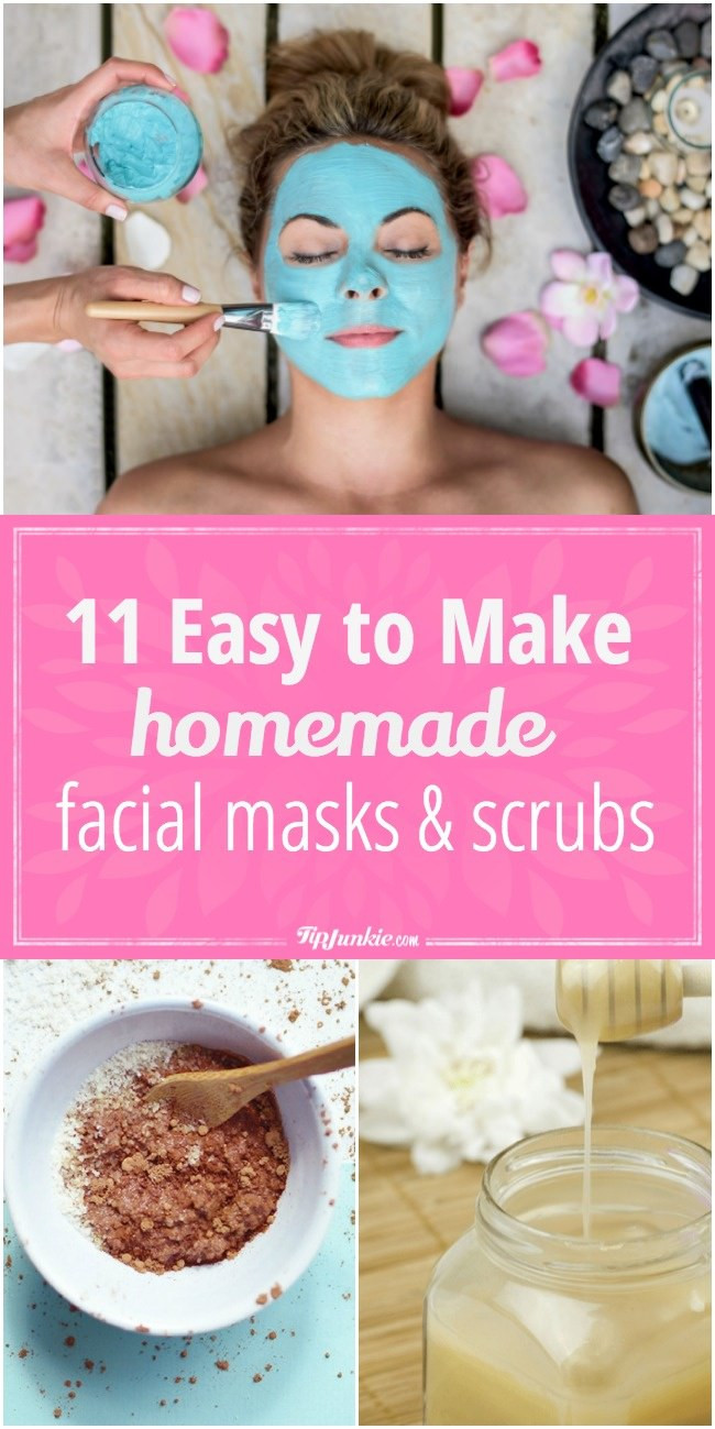 DIY Facial Mask Recipes
 11 Easy to Make Homemade Facial Masks and Scrubs – Tip Junkie