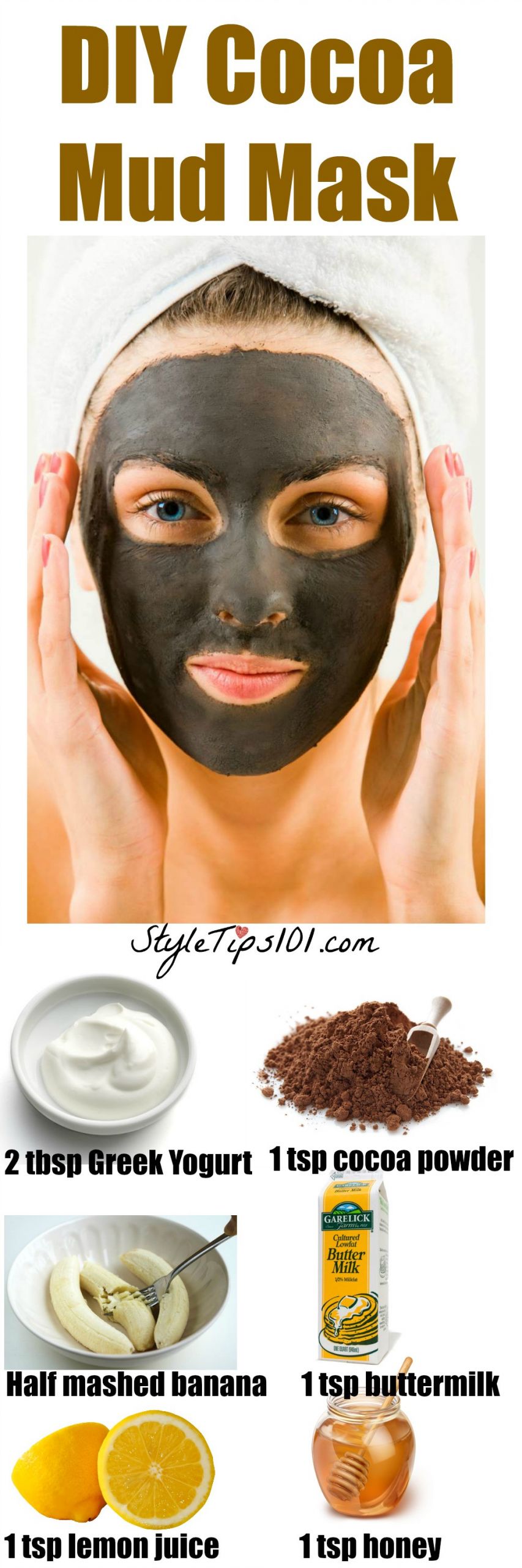 DIY Facial Masks
 DIY Mud Mask For Acne Prone and Oily Skin
