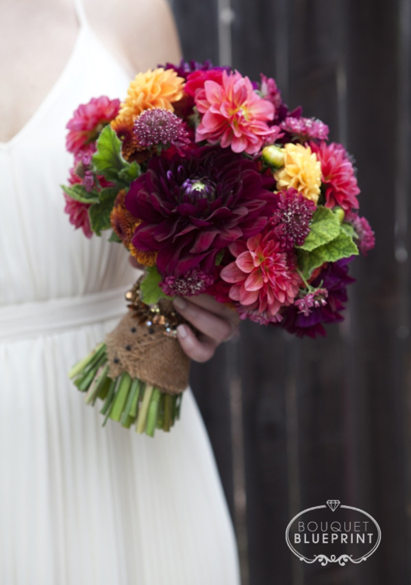 DIY Fall Wedding Bouquet
 DIY fall wedding bouquet