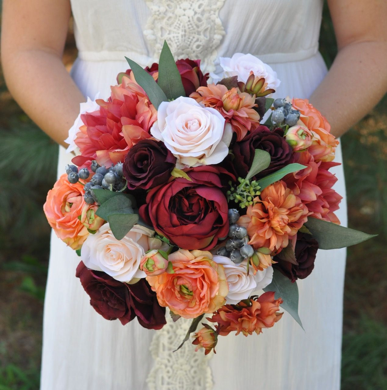 DIY Fall Wedding Bouquet
 Fall Bridal Bouquet