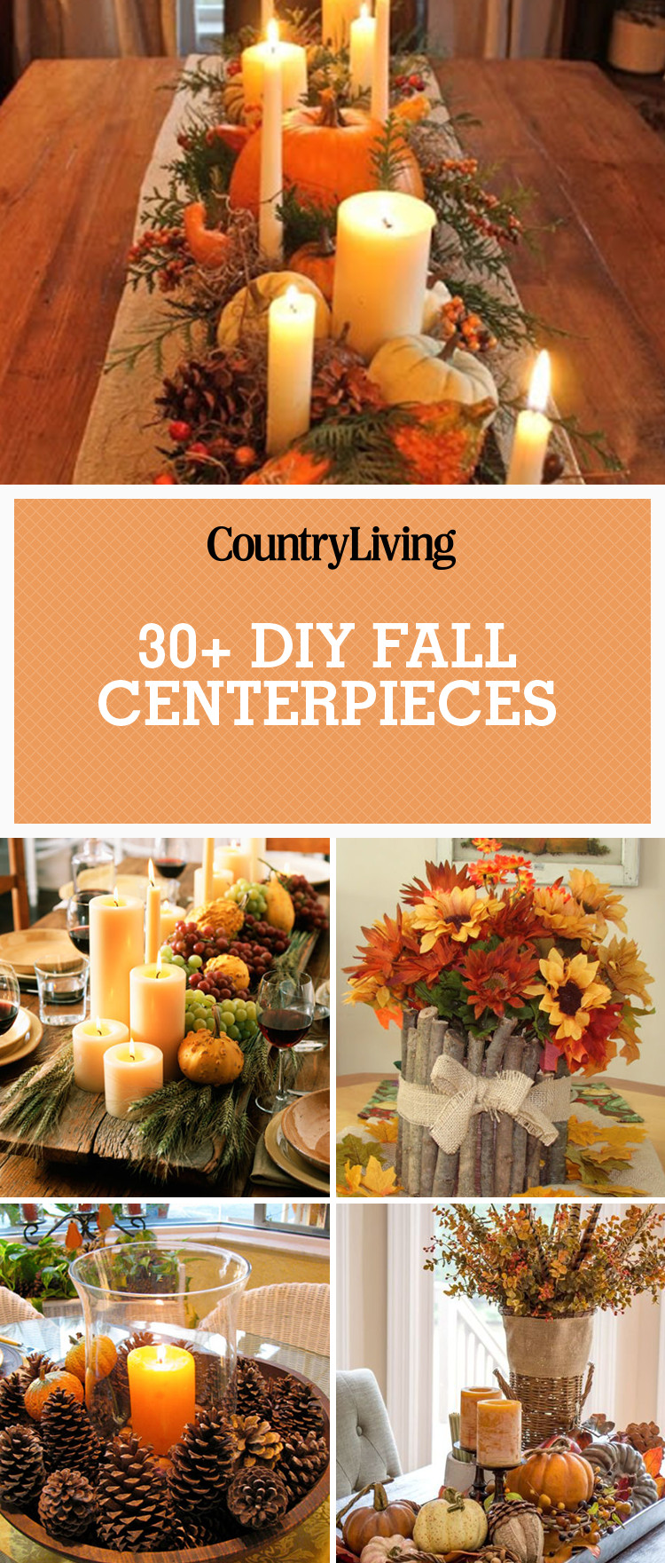 DIY Fall Wedding Centerpieces
 38 Fall Table Centerpieces Autumn Centerpiece Ideas