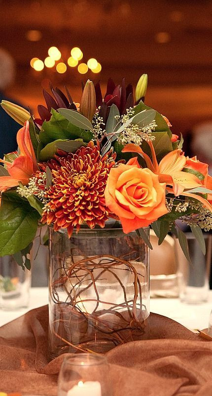 DIY Fall Wedding Centerpieces
 DIY Fall Centerpiece Ideas