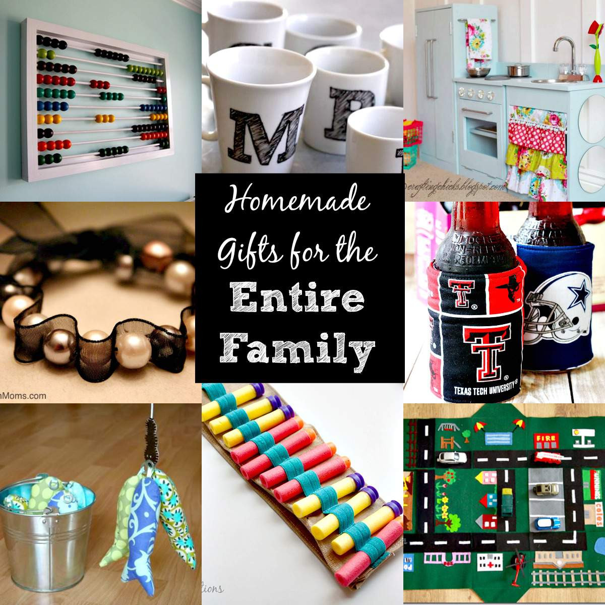 DIY Family Gift
 DIY Christmas Gift Ideas for the Entire Family – over 30