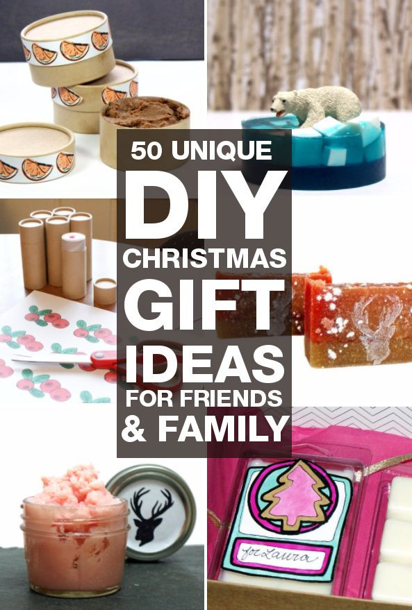 DIY Family Gift
 DIY Christmas Gifts 50 Unique DIY Christmas Gifts You Can