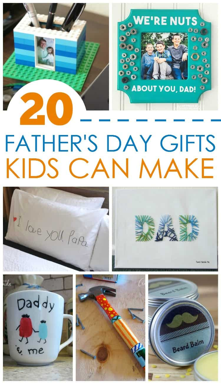 DIY Fathers Day Gifts From Kids
 20 Father s Day Gifts Kids Can Make