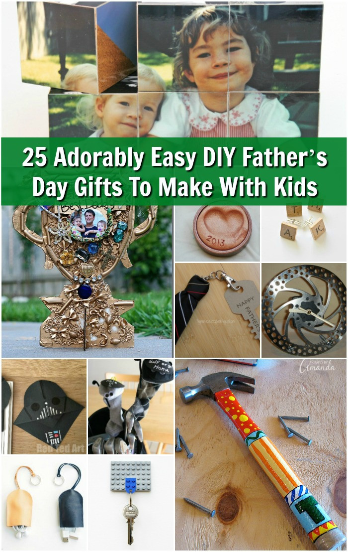 DIY Fathers Day Gifts From Kids
 25 Adorably Easy DIY Father’s Day Gifts To Make With Your