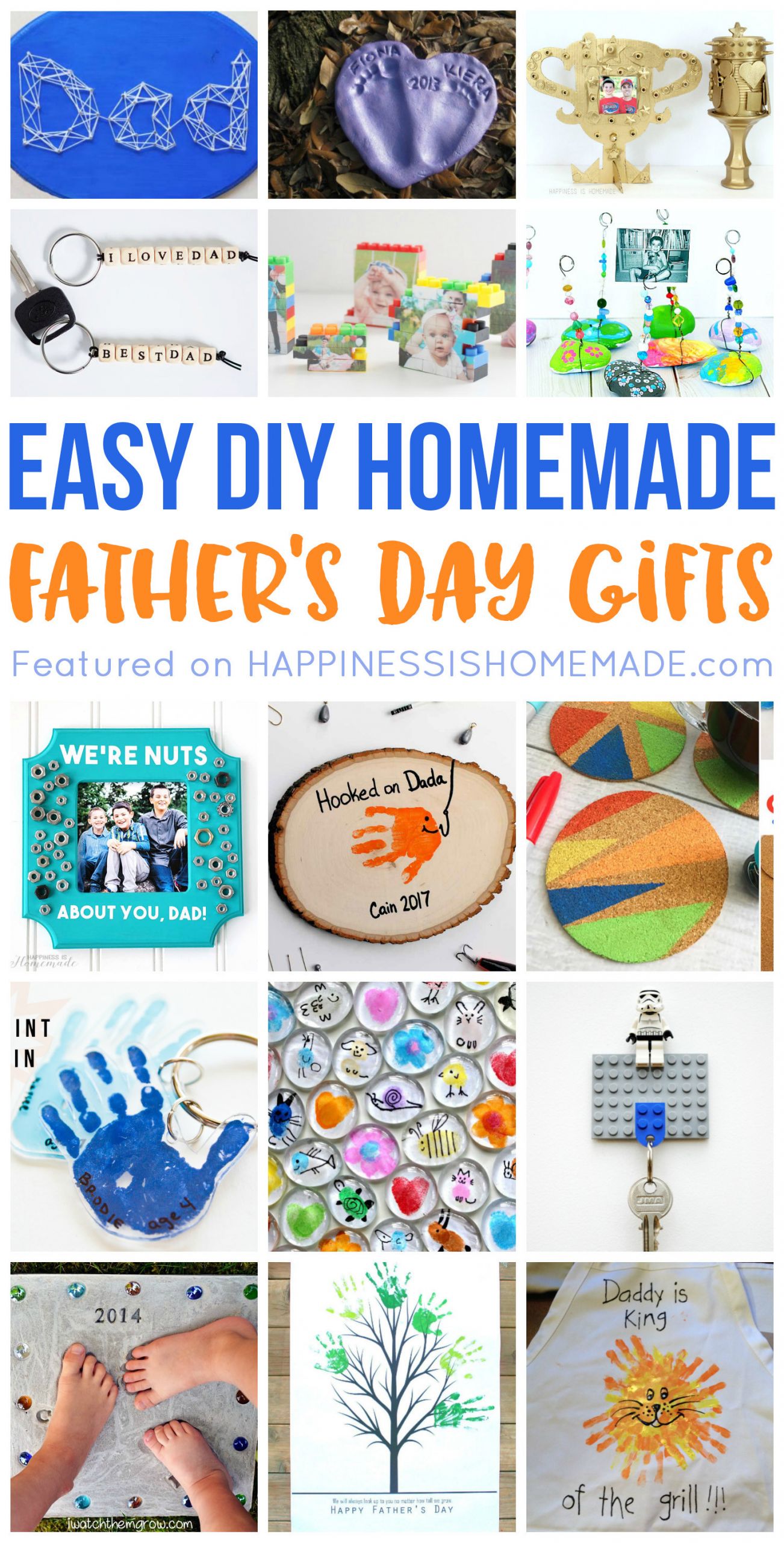 DIY Fathers Gifts
 20 Homemade Father s Day Gifts That Kids Can Make