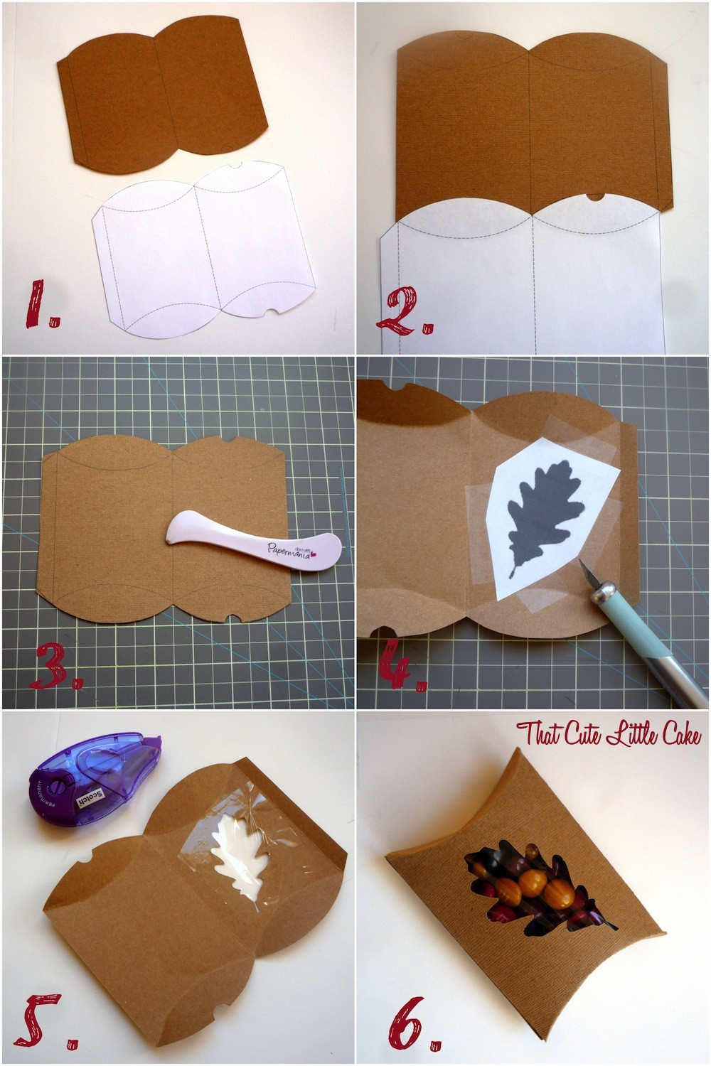 DIY Favor Box
 Thanksgiving Favor Box DIY