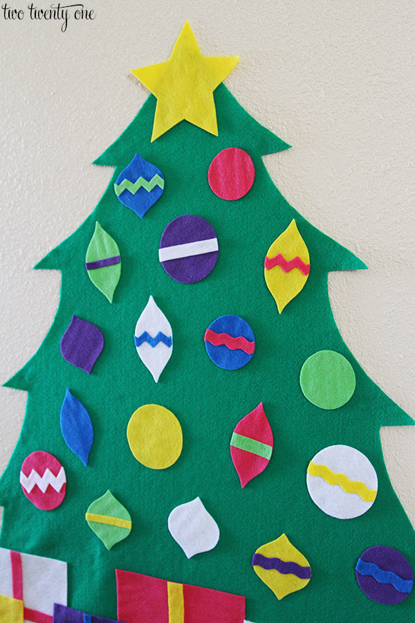 DIY Felt Christmas Tree
 Felt Christmas Tree Free Patterns