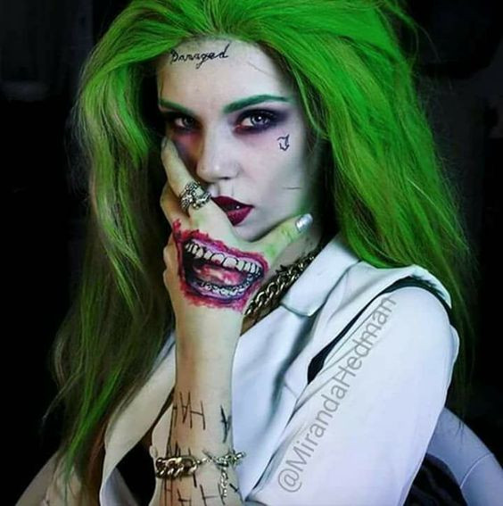 DIY Female Joker Costume
 50 Last Minute Halloween Costume Ideas