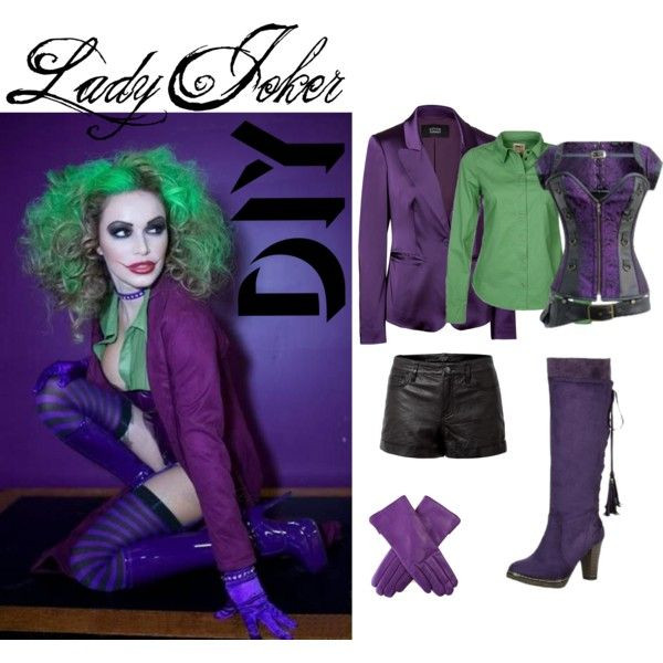DIY Female Joker Costume
 Lady Joker