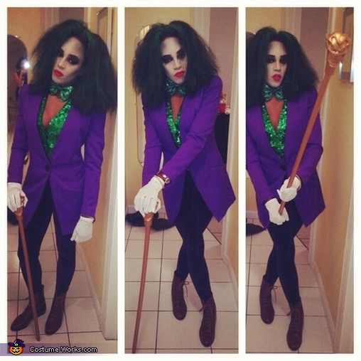 DIY Female Joker Costume
 y Joker Costume 2 5