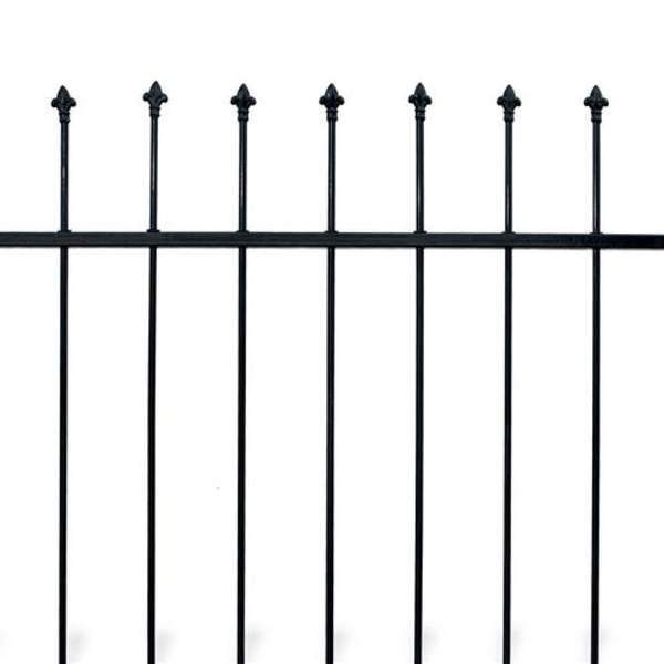 DIY Fence Kit
 Aleko DIY Steel Fence Panel Kit ATHENS Style 5 x 5 Feet