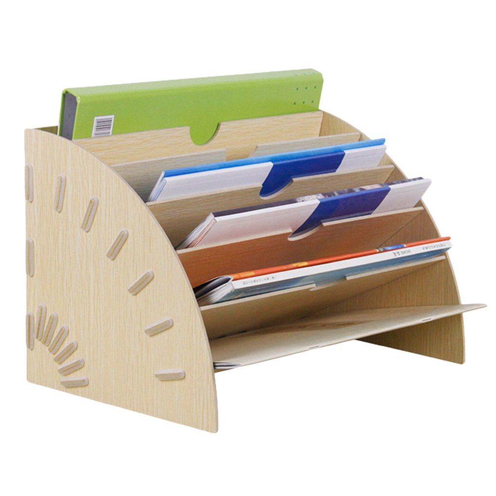 DIY File Folder Organizer
 Buy DIY Wooden Magazine File Holder Organizer Multi Trays