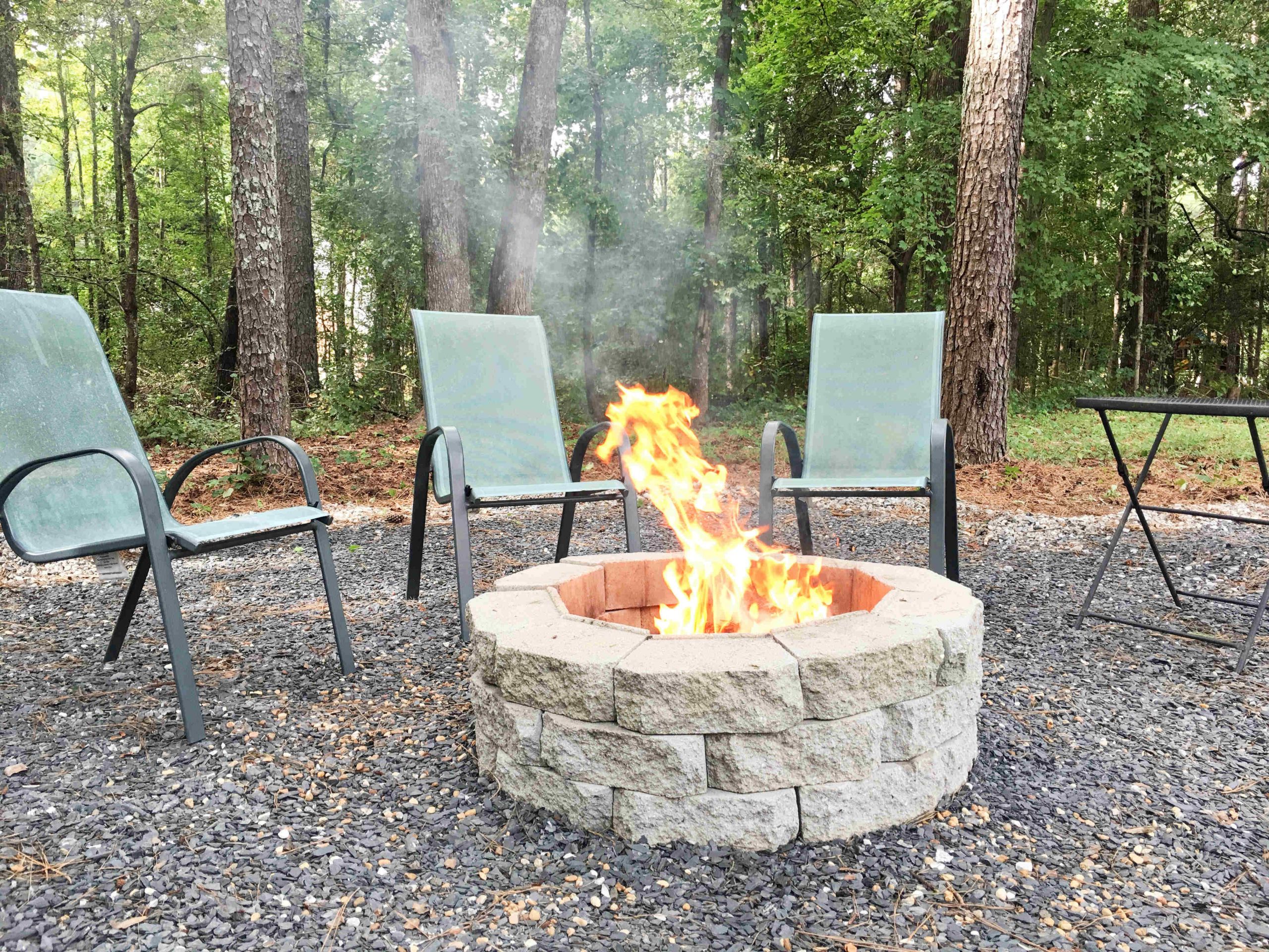Diy Fire Pit Patio
 How to Make a DIY Fire Pit in Your Backyard Building Our Rez