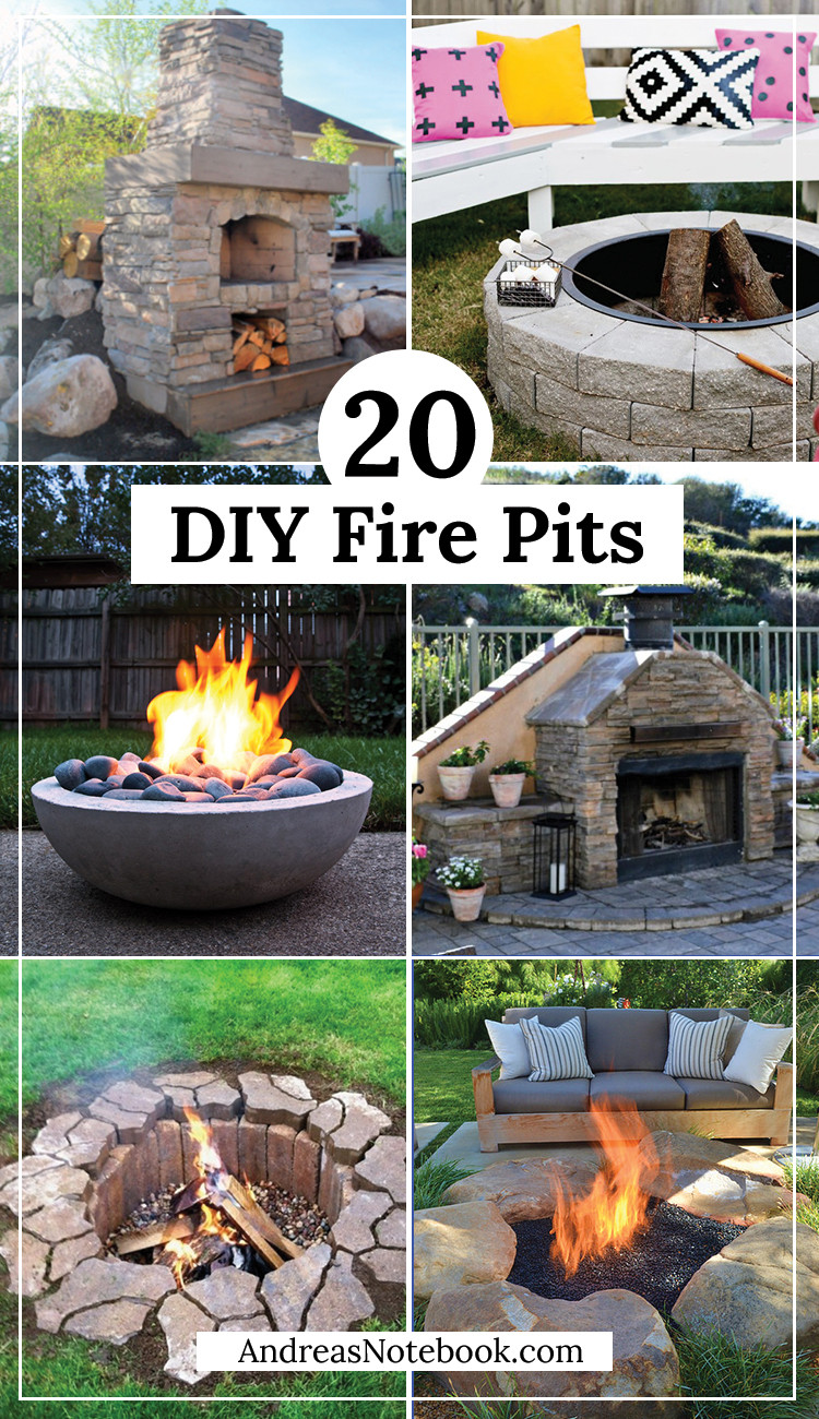 DIY Fire Pits Outdoor
 20 Outdoor Fire Pit Tutorials