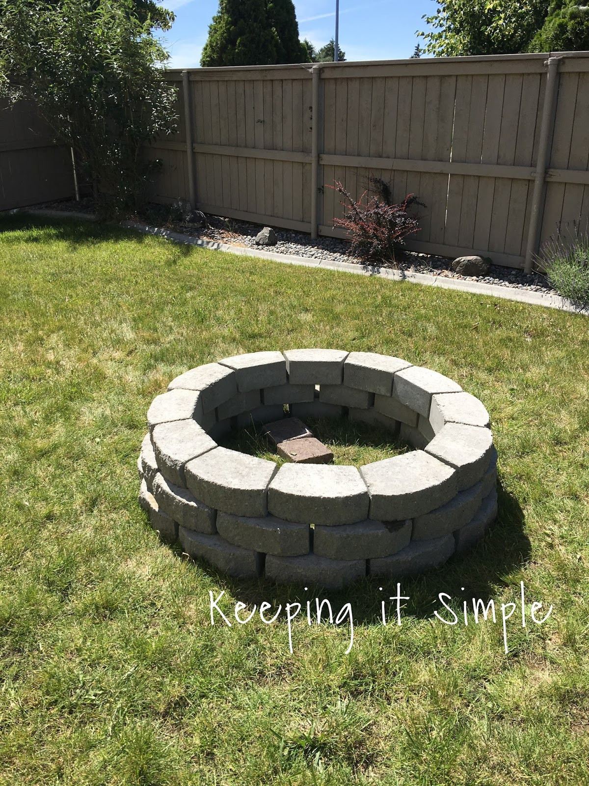 DIY Fire Pits Outdoor
 How to Build a DIY Fire Pit for ly $60 • Keeping it