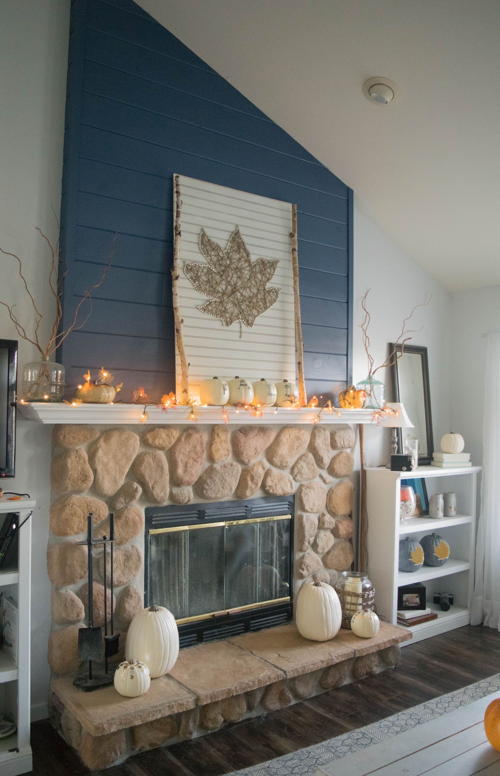 DIY Fireplace Decor
 DIY fireplace mantel decor ideas 1 of 1 • Our House Now