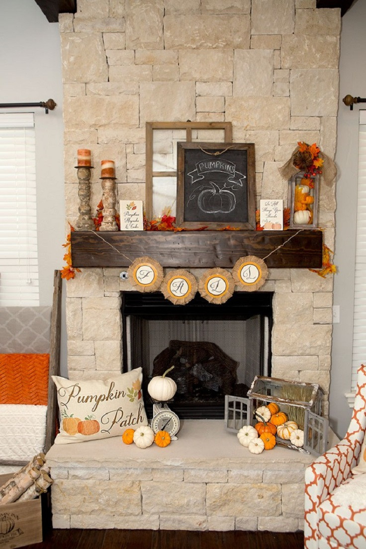 DIY Fireplace Decor
 14 Cozy Fall Fireplace Decor Ideas to Steal Right Now