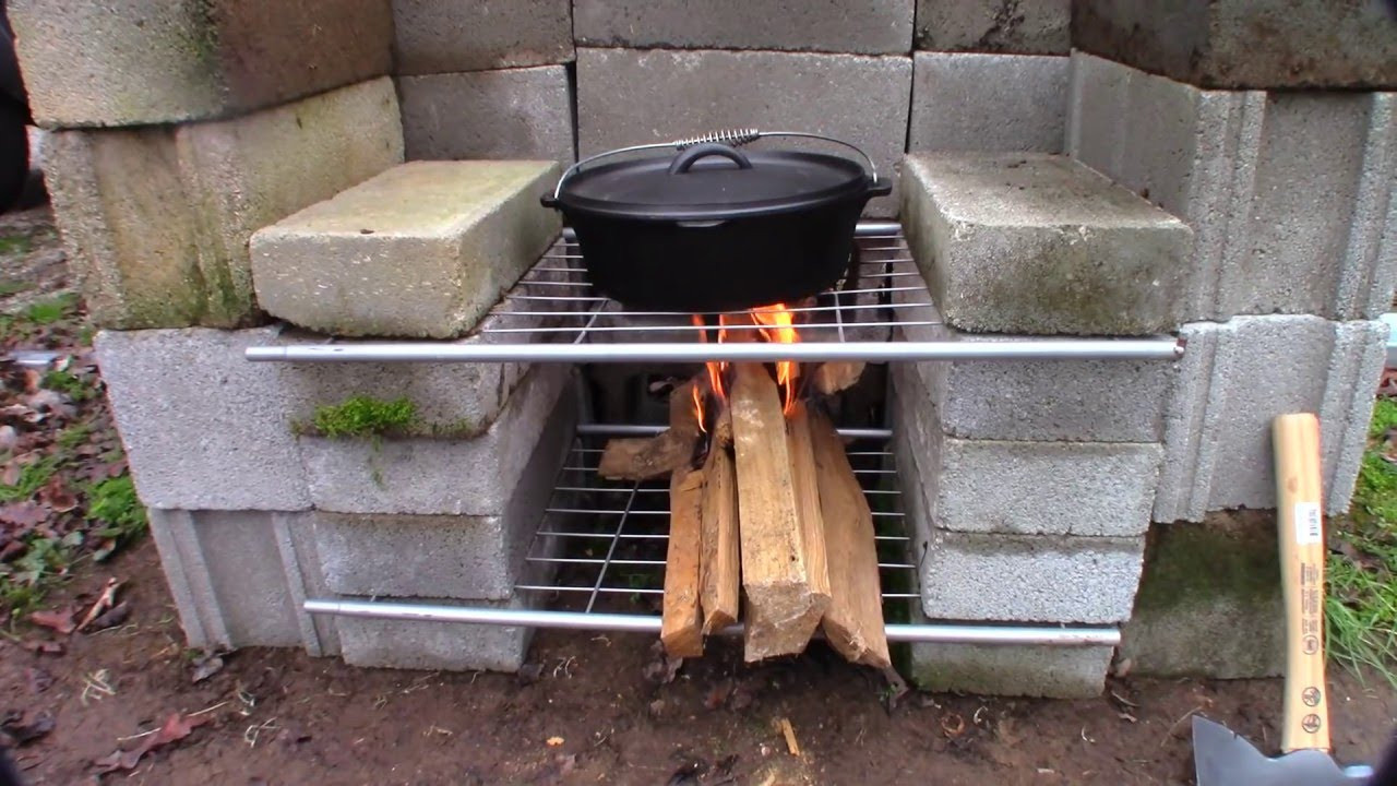 DIY Fireplace Outdoor
 DIY Outdoor Fireplace Build simple easy and cheap