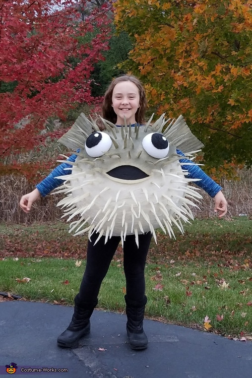 DIY Fish Costumes For Adults
 Spike the Pufferfish Costume