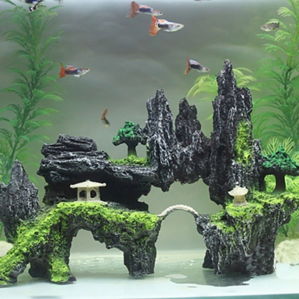 DIY Fish Tank Decor
 2018 Aquarium Decorative Resin Fish Tank Ornaments
