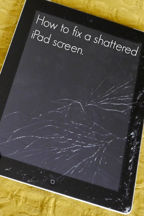DIY Fix Cracked Screen
 How to fix a shattered iPad screen C R A F T