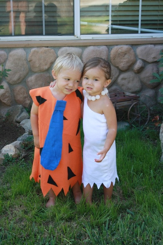 DIY Flintstones Costumes
 Forever Fairytales DIY Halloween Costumes Too Cute