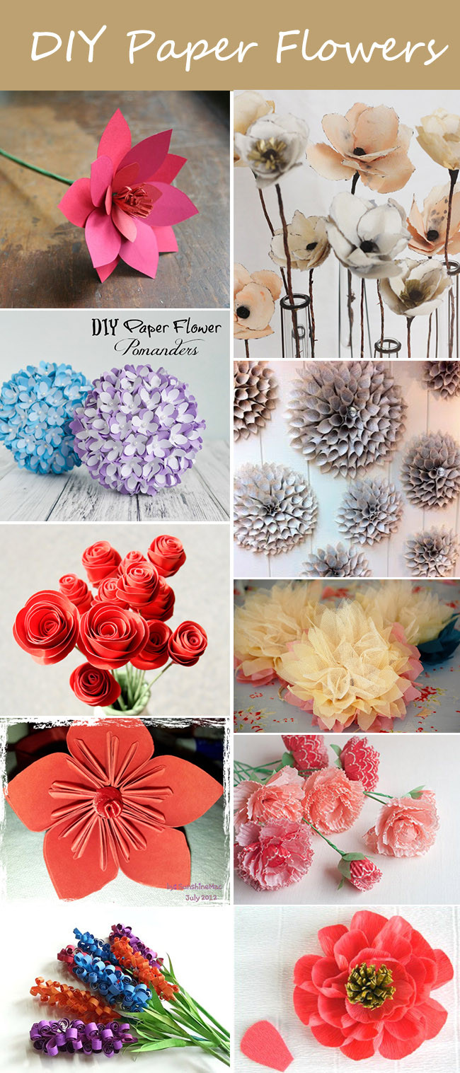 DIY Flowers For Wedding
 23 DIY Cheap & Easy Wedding Decoration Ideas for Crafty