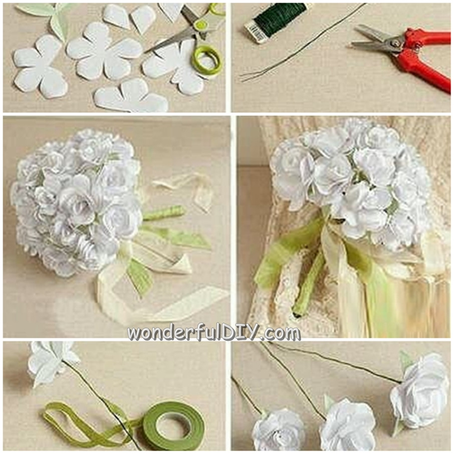 DIY Flowers For Wedding
 Wonderful DIY flower bouquet for wedding