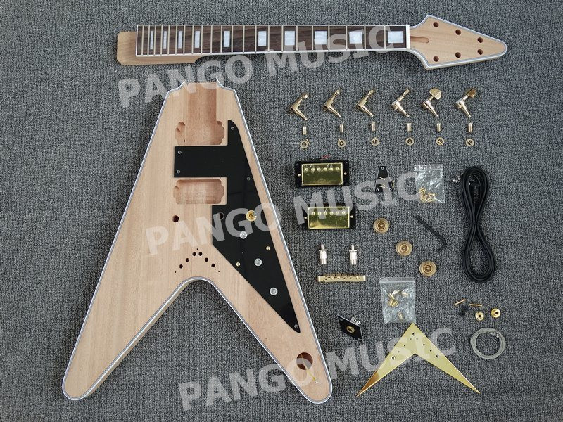 DIY Flying V Guitar Kit
 China Pango Music Factory Flying V DIY Electric Guitar Kit