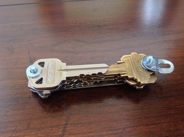 DIY Folding Key Organizer
 DIY KeySmart Key Organizer 5 Steps with