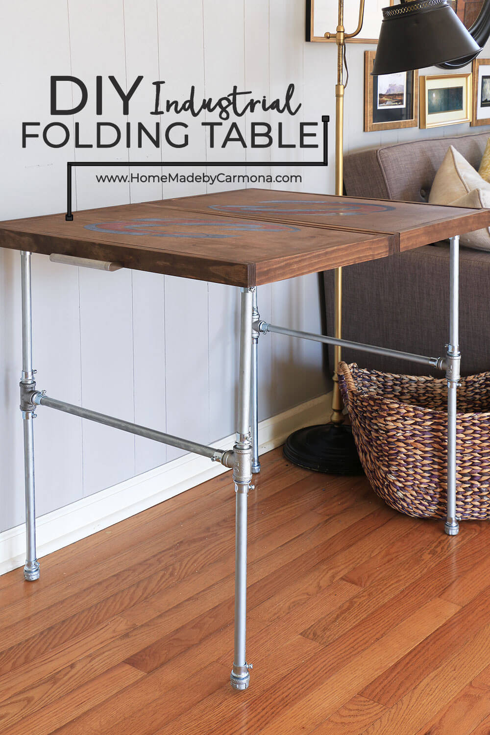 DIY Folding Table Plans
 DIY Industrial Folding Table Home Made By Carmona