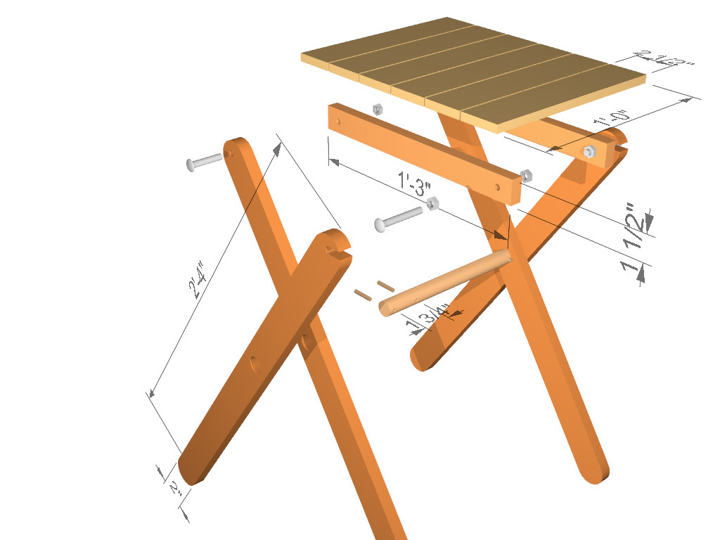 DIY Folding Table Plans
 Build DIY How to make folding table legs out of wood Plans