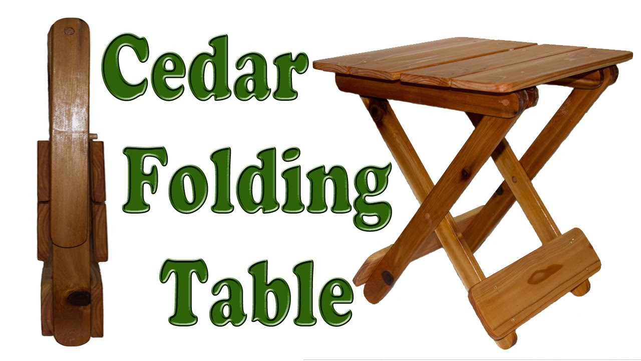DIY Folding Table Plans
 How To Make A Folding Table