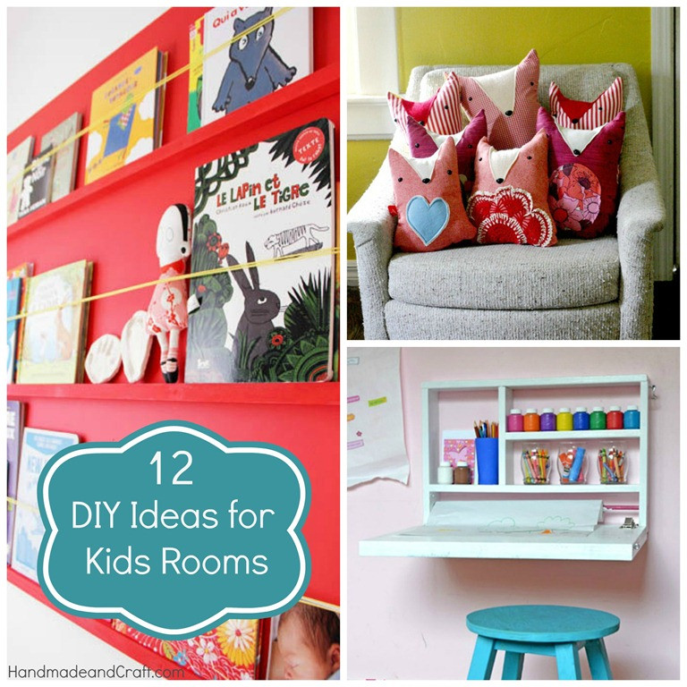 Diy For Kids Room
 12 DIY Ideas for Kids Rooms DIY Home Decor
