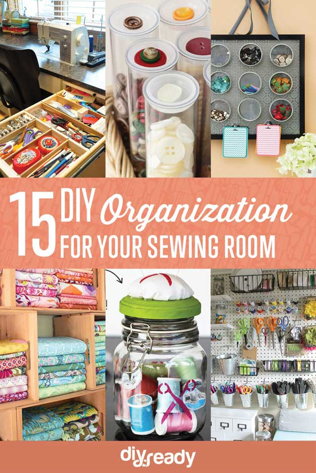 DIY For Room Organization
 Sewing Room Organization Ideas DIY Projects Craft Ideas