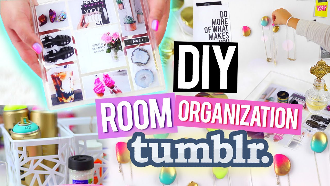 DIY For Room Organization
 DIY Room Organization for Cheap ♥ Tumblr Inspired Decor