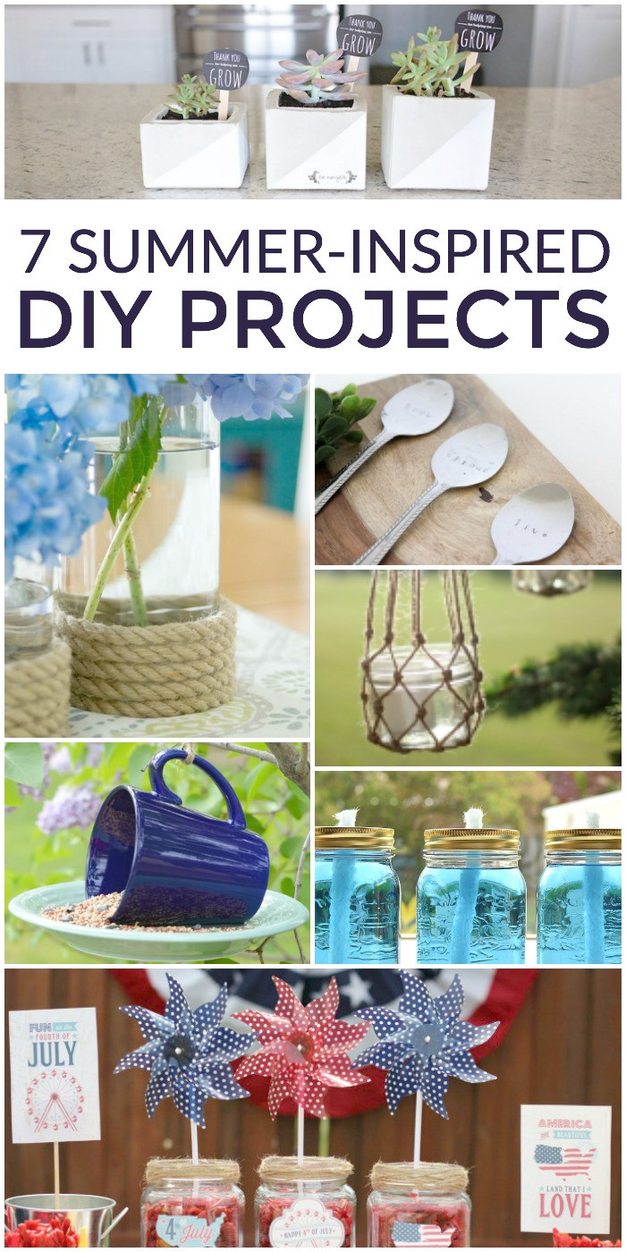 Diy For Summer
 7 Summer Inspired DIY Projects