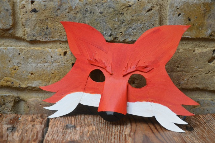 DIY Fox Mask
 Fantastic Mr Fox DIY Mask for World Book Day