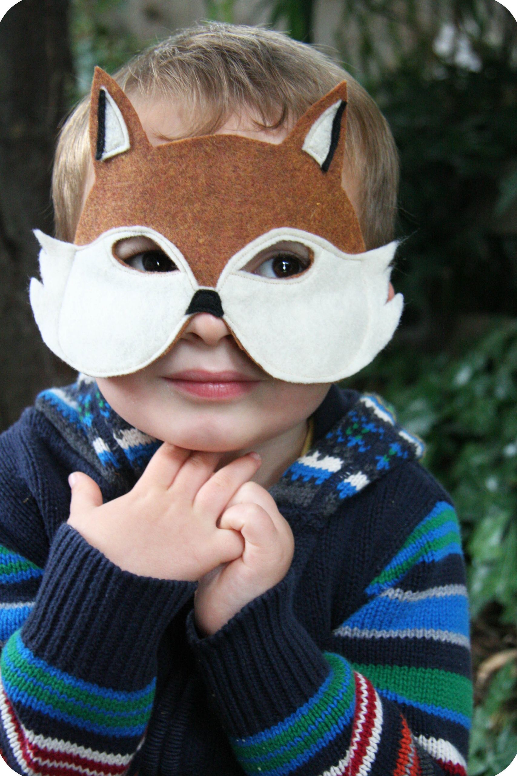 DIY Fox Mask
 fox mask DIY