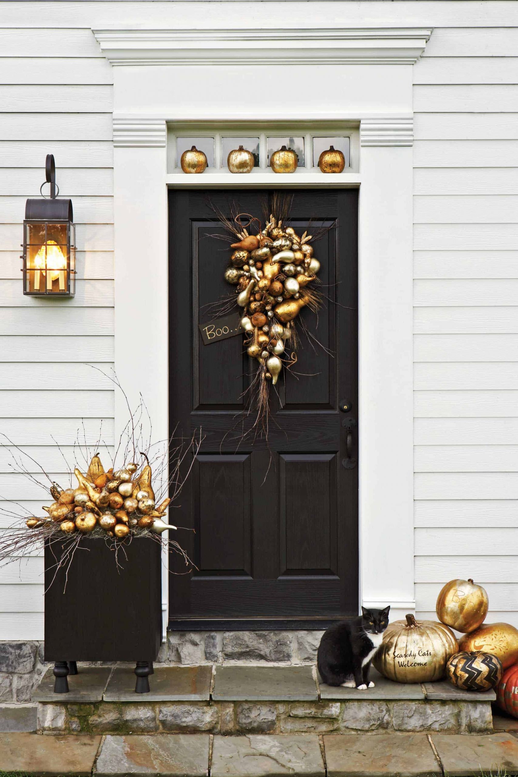 DIY Front Door Decor
 15 DIY Halloween Doors To Spook Trick or Treaters With