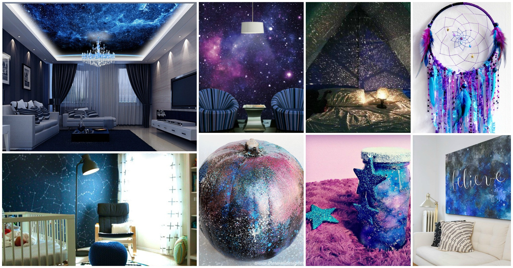 DIY Galaxy Room Decor
 20 Wonderful Galaxy Decor Ideas That Will Bring Magic